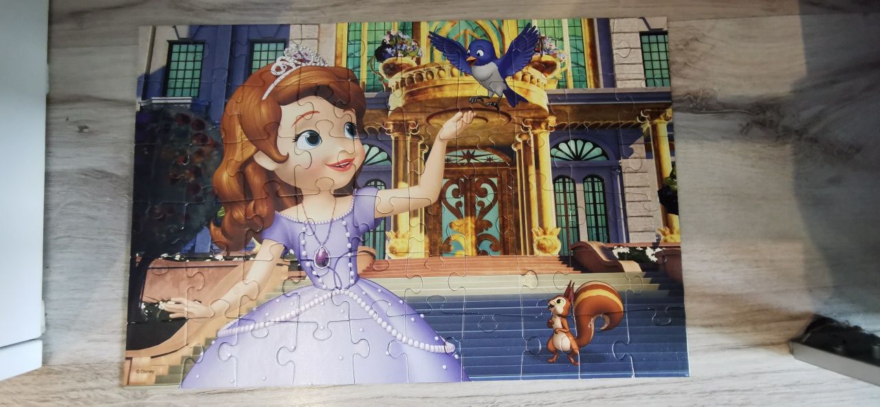 PUZZLE Trefl Disney Sofia the First 60  4+ nr 17239