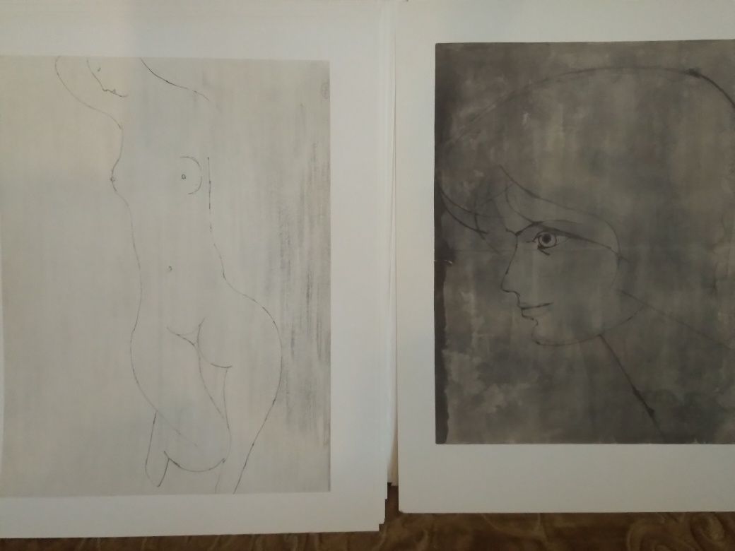 Tadeusz Kulisiewicz. Rysunek 16 prac. 1982 r. 52x42 cm.