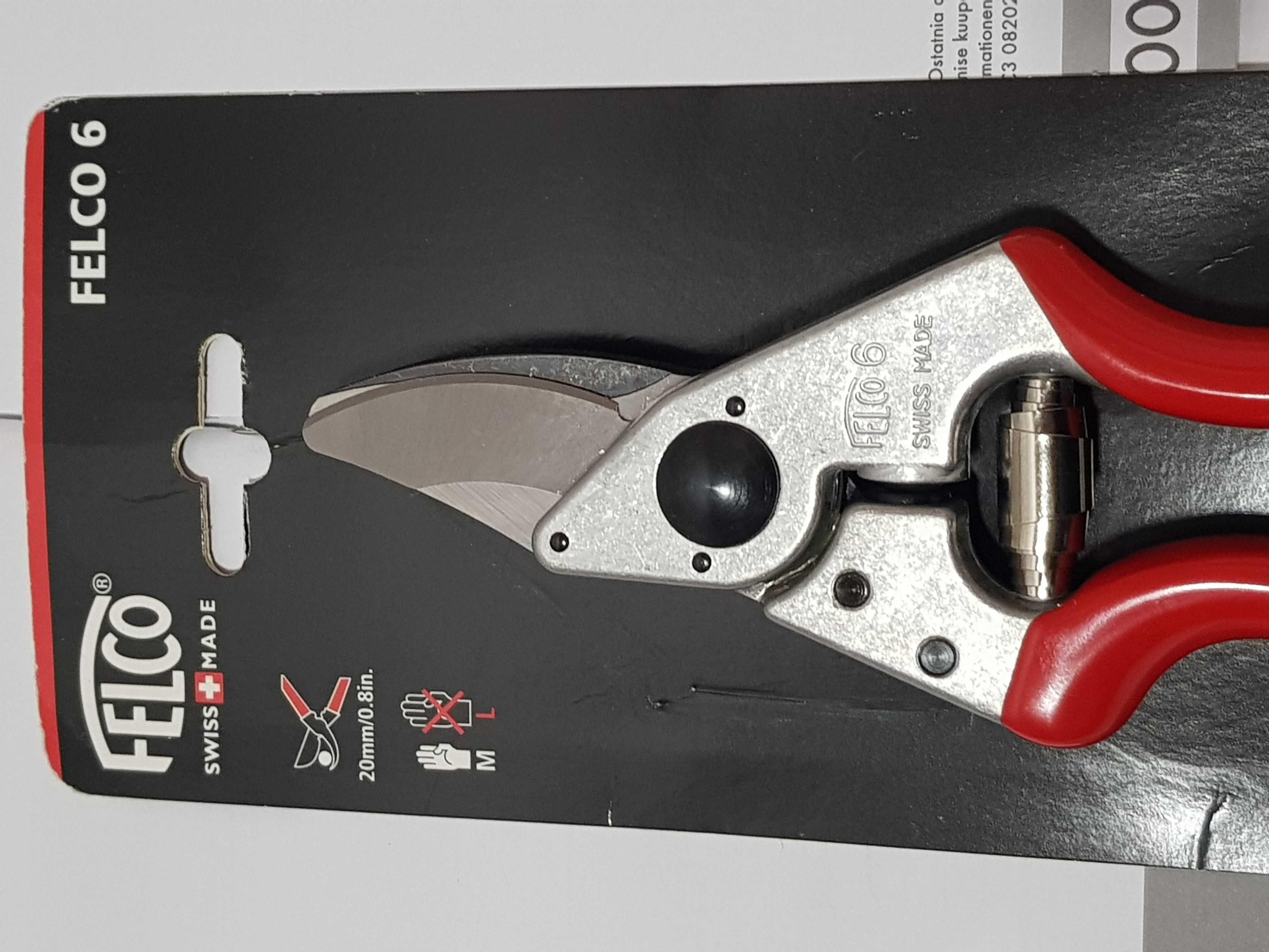 FELCO 6 sekator szwajcarski Stal hartowana dług. 19,5cm