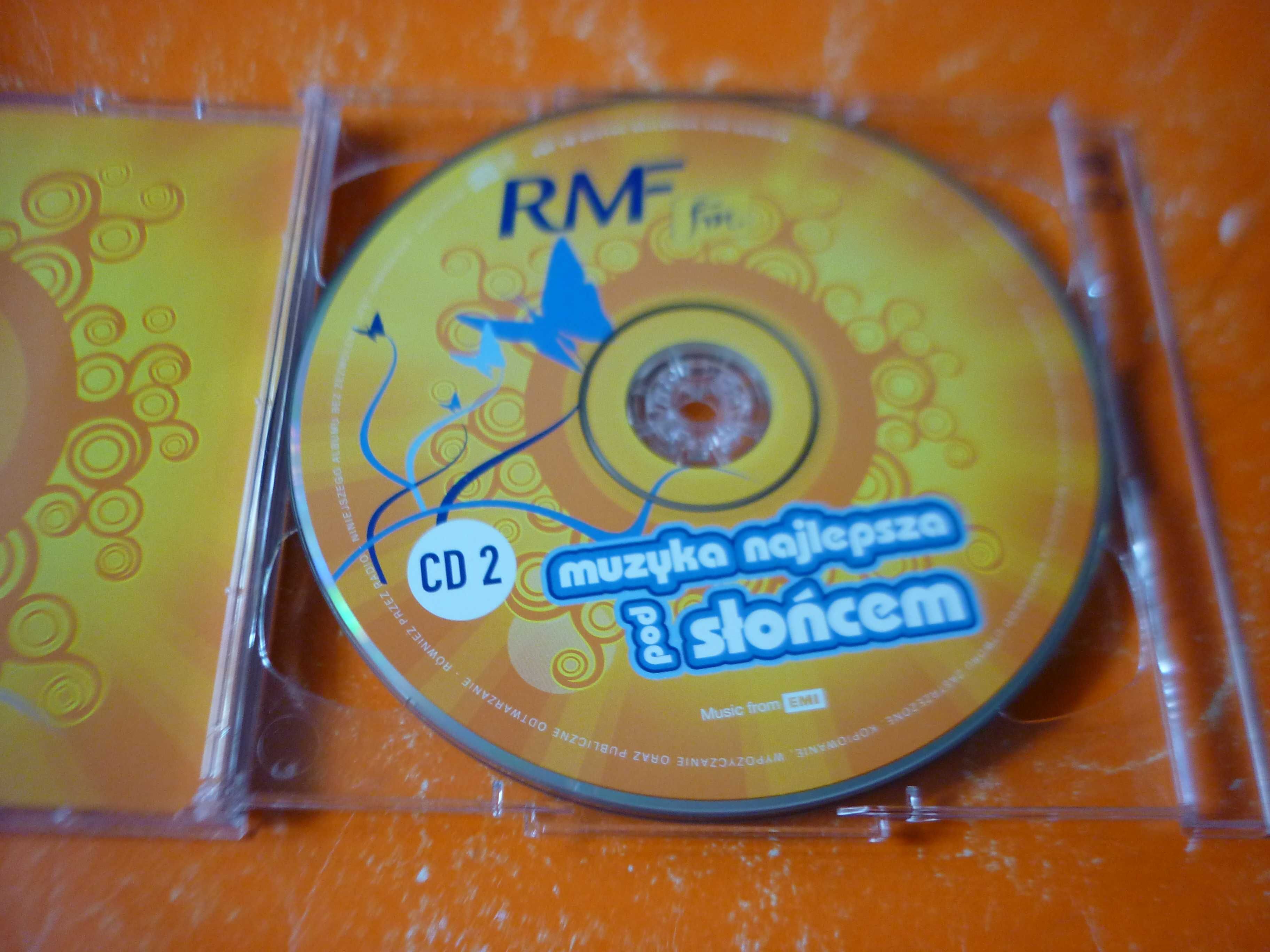 2 płyty CD "RMF FM Muzyka Najlepsza Pod Słońcem" 2007 r.
