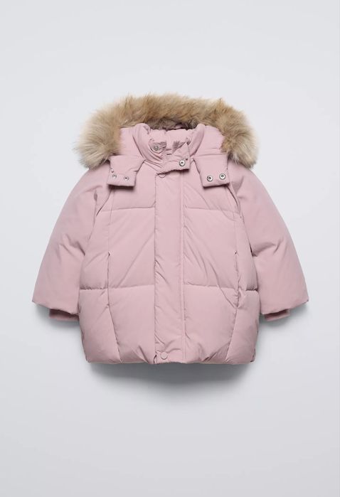 Пухова куртка zara дитяча