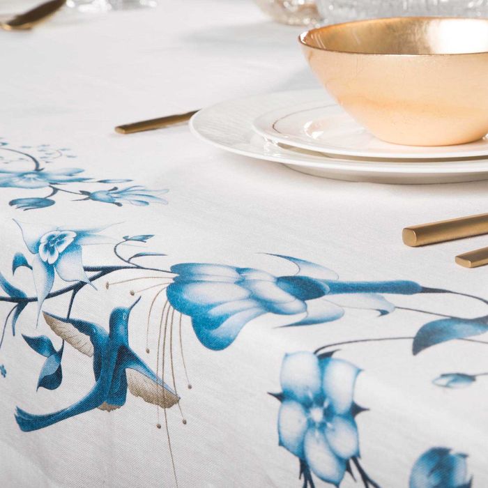 Obrus 100% len 140x220cm Gaja