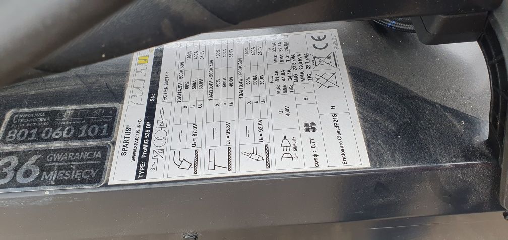 Spartus ProMIG 535 Dual Puls