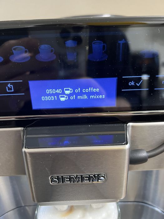 #1615 Siemens eq 6 plus s 700 automat ekspres do kawy cappucino latte