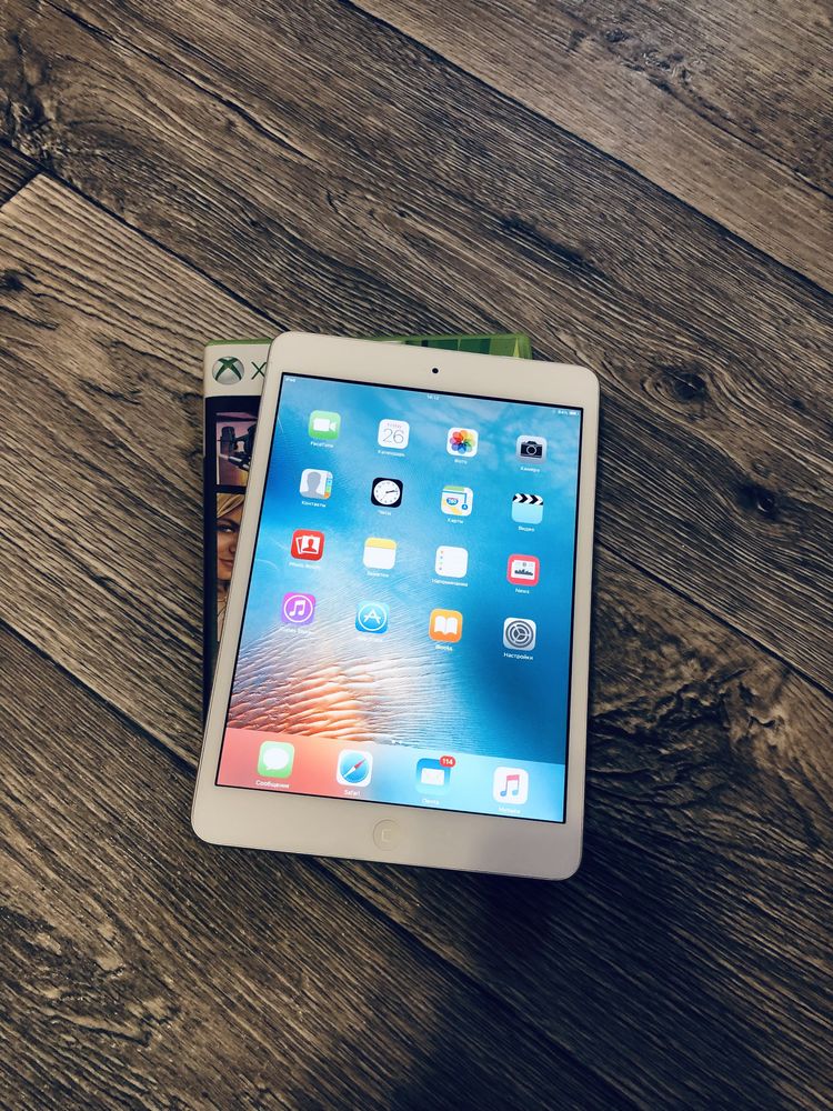 IPad Mini 2 Silver 16Gb Оригинальный планшет эпл яблоко айфон