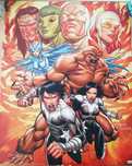 Poster Dobrável / Cartaz Duplo MARVEL: Tropa Alfa / Alpha Flight