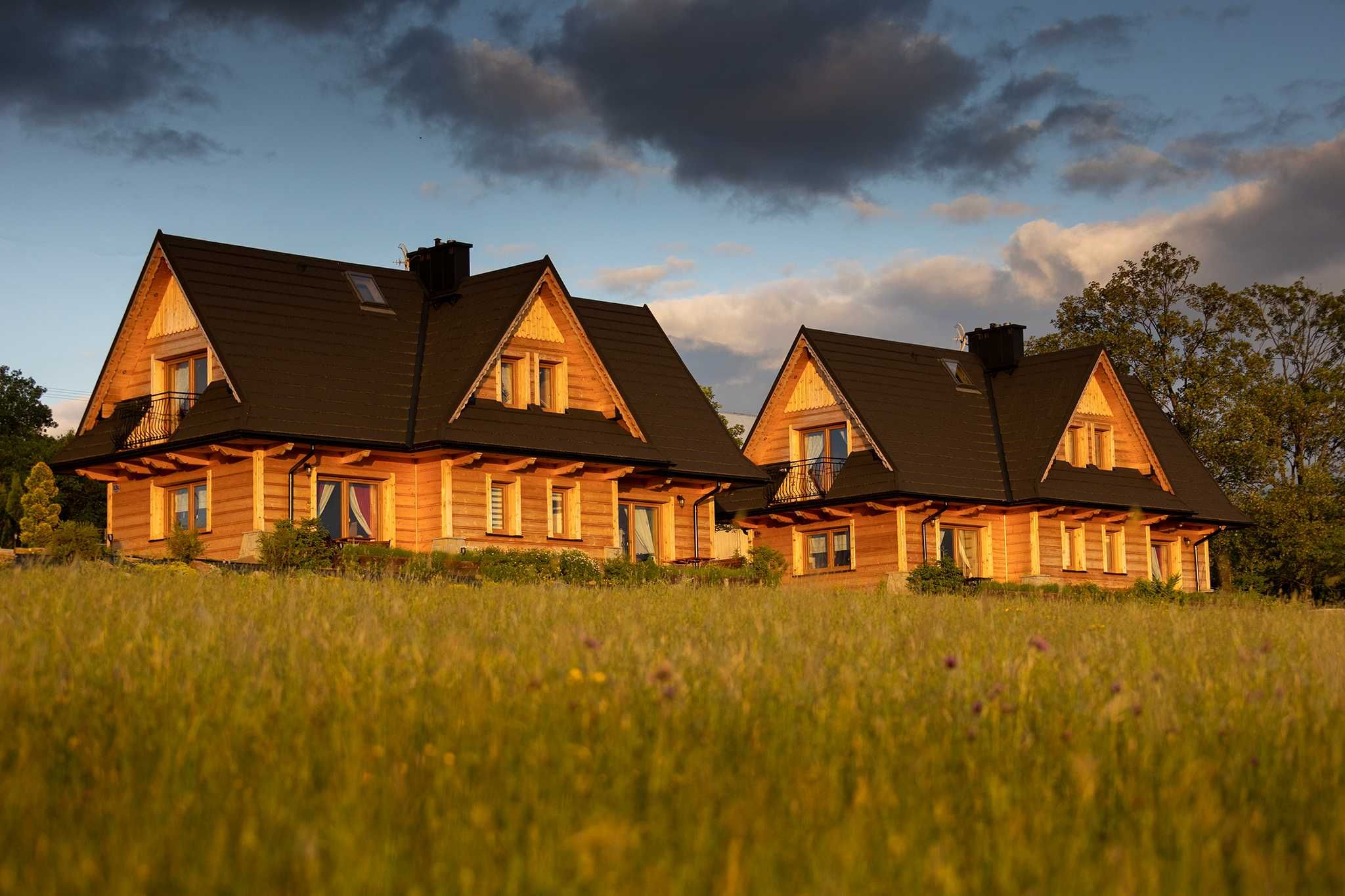 Wakacje klimatyzowane domki góry jacuzzi sauna 13km Zakopane termy