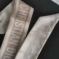 Christian Dior apaszka bandana chusta logowana