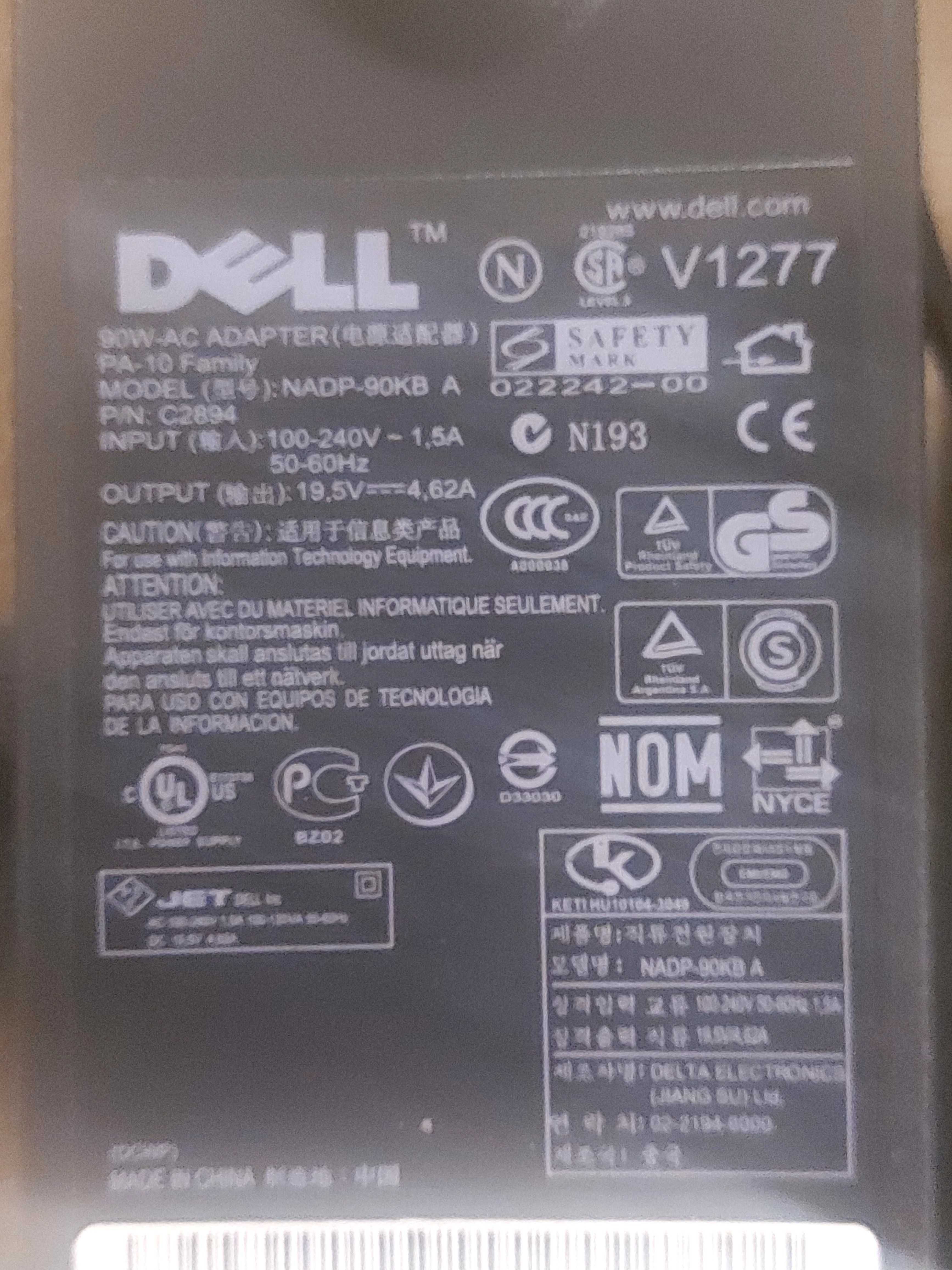 Transformador para PC Dell