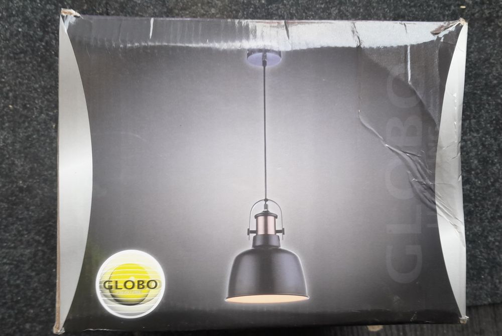 2x Globo Kutum Lampa Wisząca Miedź. Nowe 2 sztuki