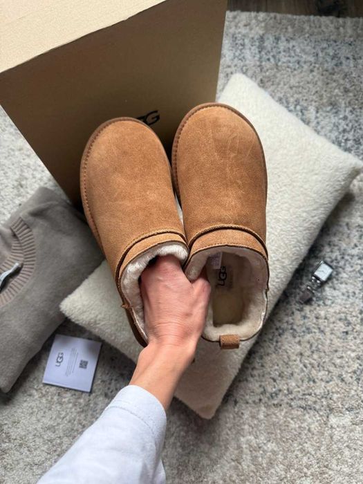 Жіночі зимові уггі UGG Classic Micro Chestnut (коричневі) u9923
