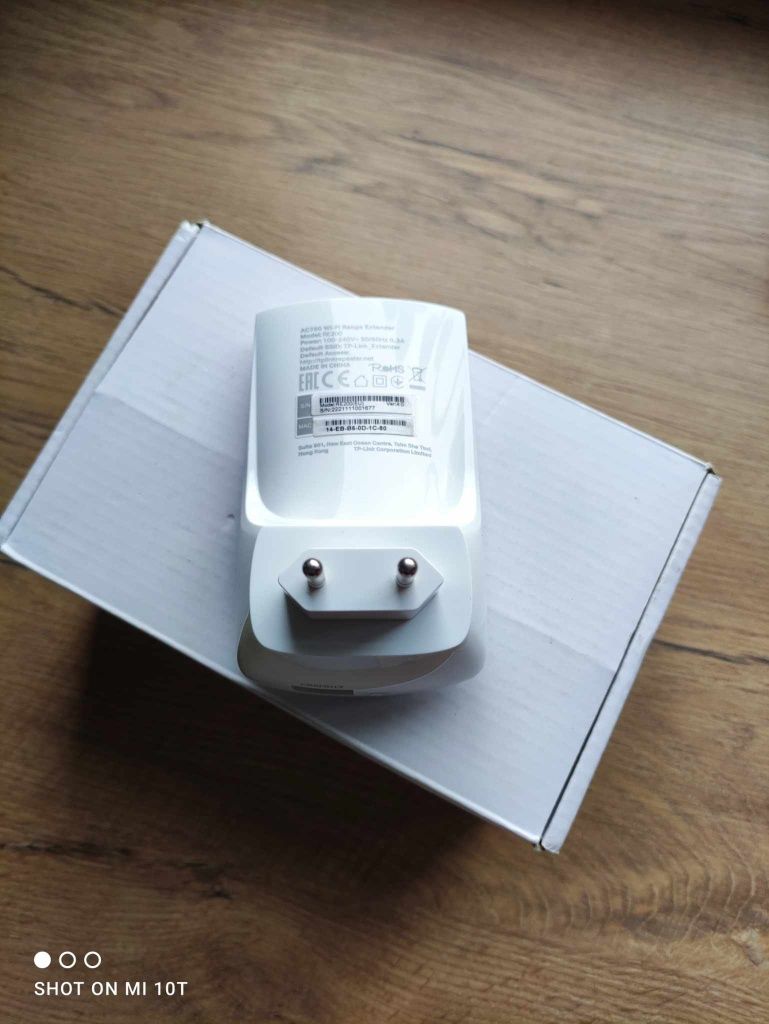 Wzmacniacz sieci TP-LINK RE200 2.4/5 GHz, Wifi