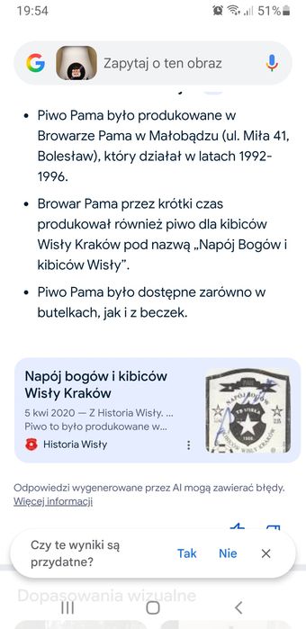 Nalewak kibiców Wisły Kraków