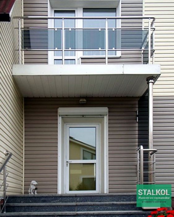 Входные группы ограждения перила и поручни из нержавейки Ровно и обл.