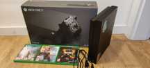 Xbox one X 1TB (pudełko + gry)