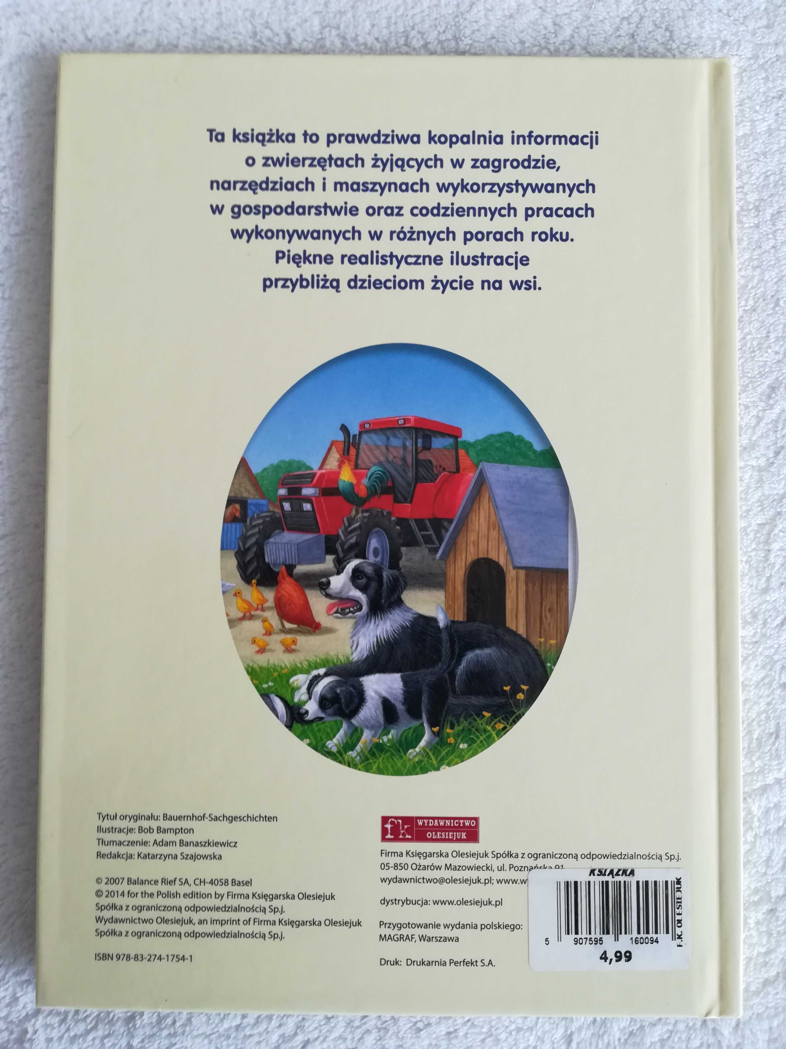 Książka dla dzieci. Tajemnice wiejskiej zagrody