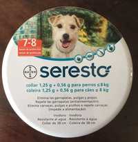 Coleira anti-parasitária Seresto para cão pequeno (até 8 kg)