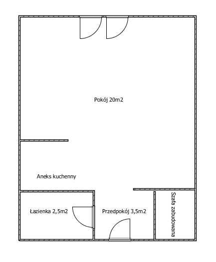 ** TANIE PĘTLA AZORY 25m2 CAŁOŚĆ 1900zł Parking PCV **