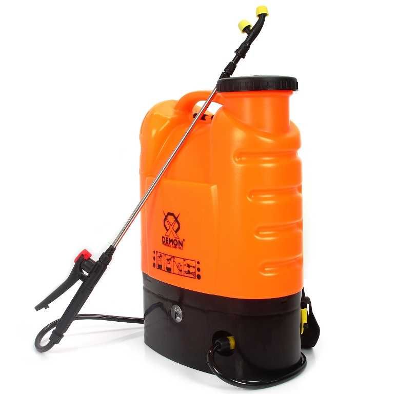 Opryskiwacz akumulatorowy plecakowy 16L +końcówki Demon M80203 NOWY