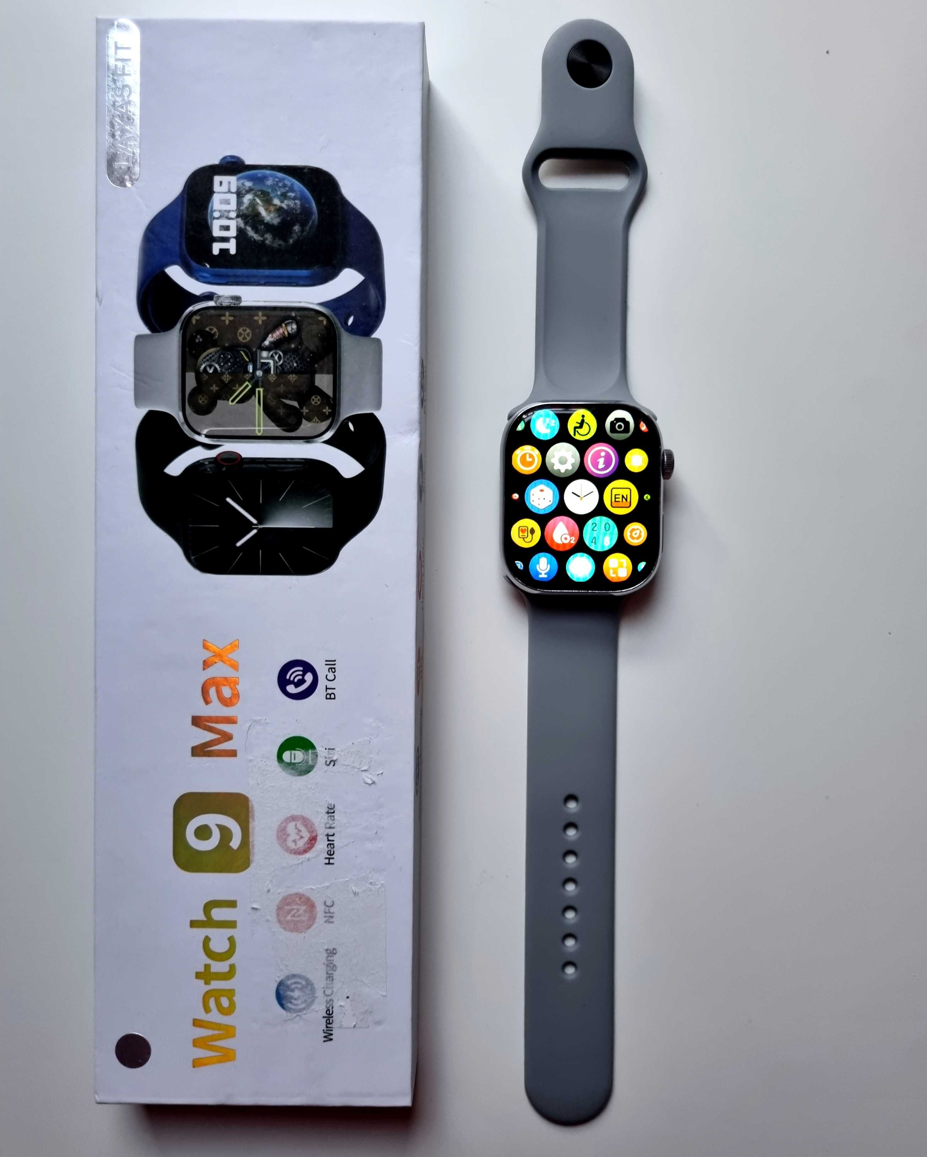 Smartwatch 9 Max szary