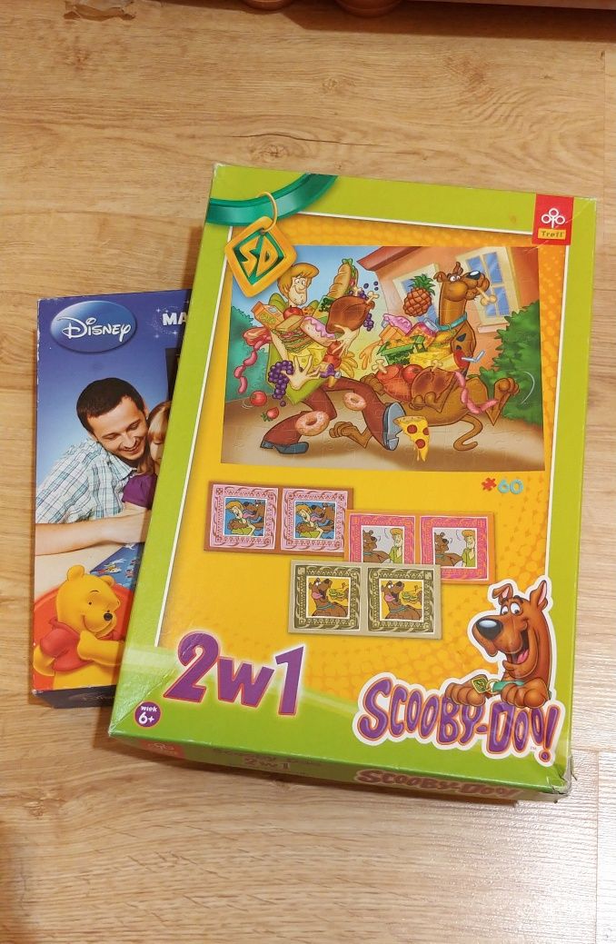 Gra Magiczne opowieści + Gratis puzzle trefl i domino Scooby-doo!