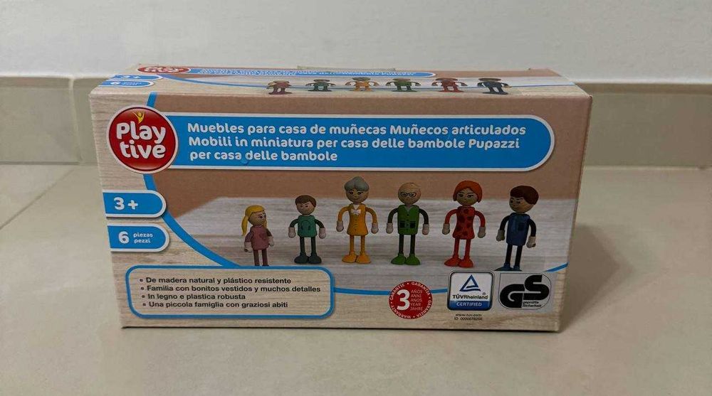 меблі для лялькового будинку , м'які ляльки, з натурального дерева