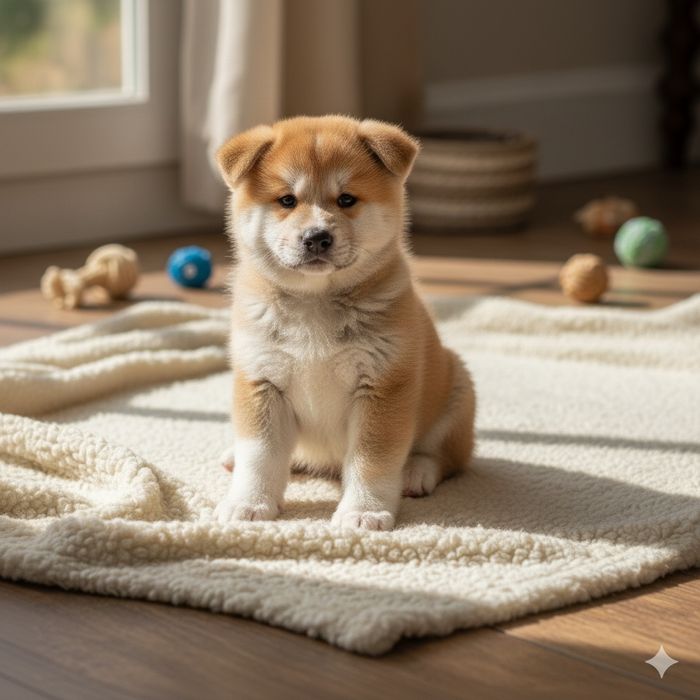 Чарівні акітята готові переїхати