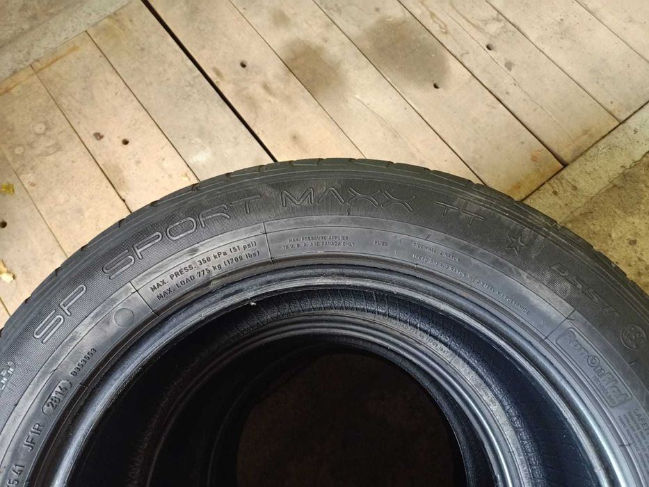 Oddam za darmo Opony Dunlop 225/60 R17 - 4 sztuki