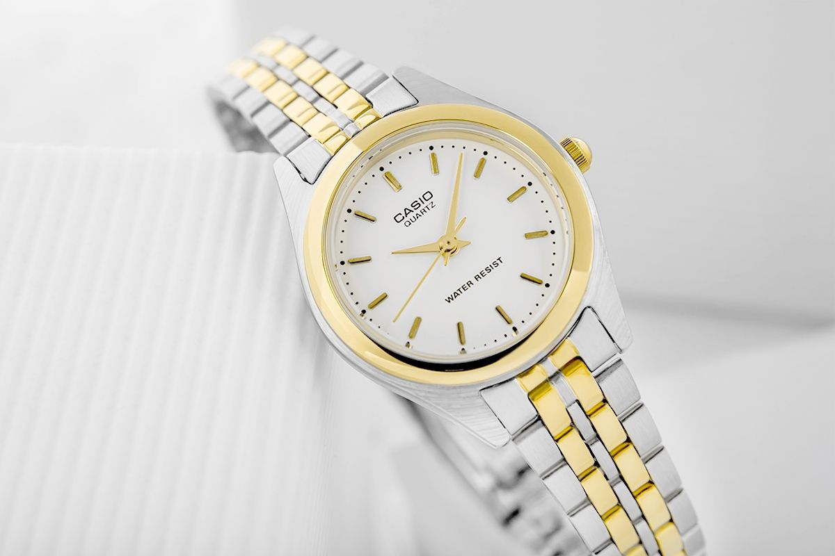 zegarek damski casio ltp-1129g-7ardf + box