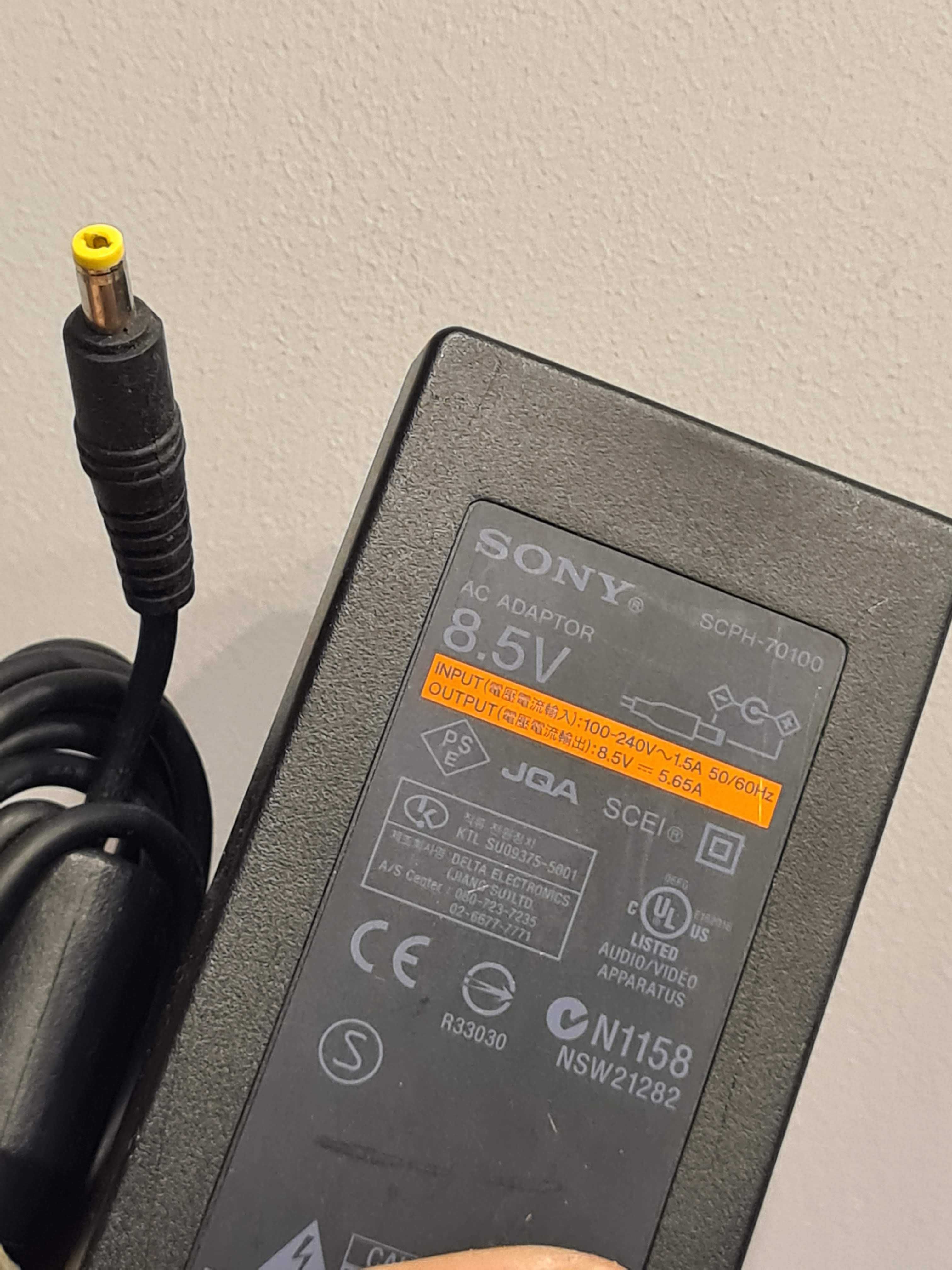 Oryginalny zasilacz PS2 Slim scph-70100 Sony Playstation 2