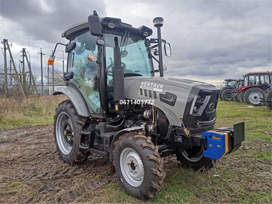 Мінітрактор Кентавр 404 CCXU Кабіна Кондіционер Реверс Примусова