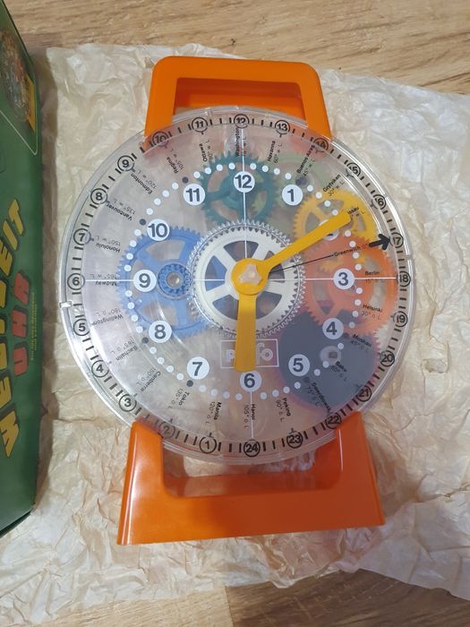 Игрушка СССР ГДР GDR Конструктор СССР Детские заводные часы НОВЫЕ !