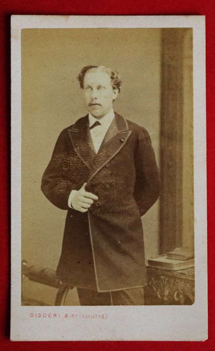 Rei D. Luís I CDV de DISDÉRI, invulgar