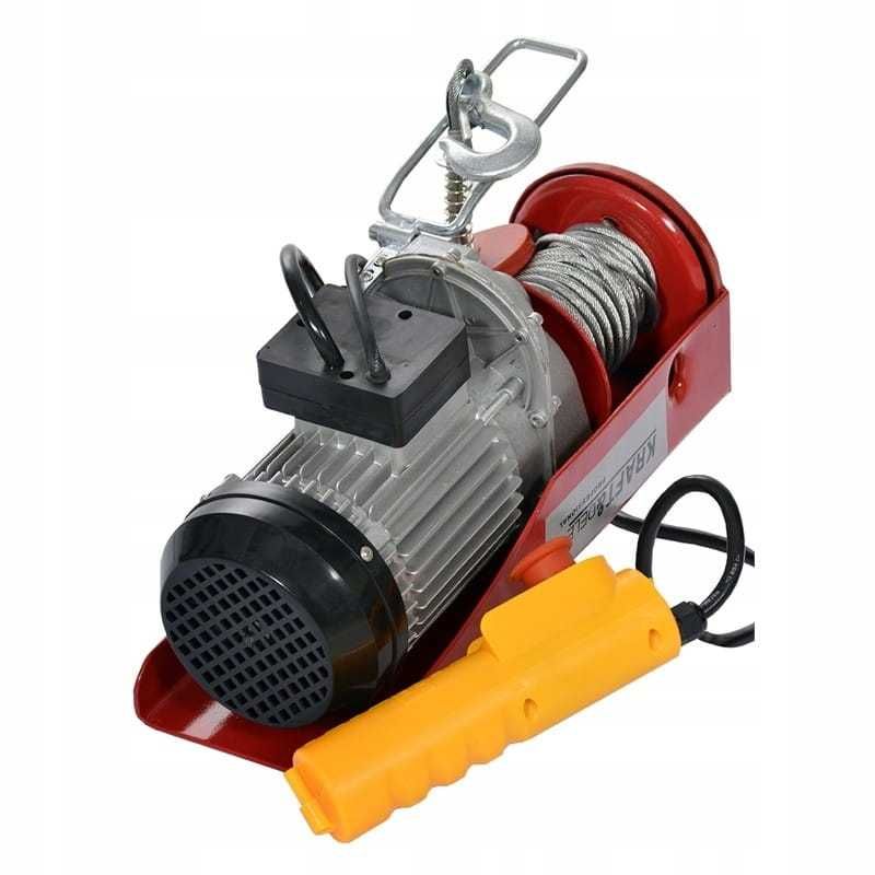 Wyciągarka wciągarka elektryczna linowa 500kg 230V 1000W
