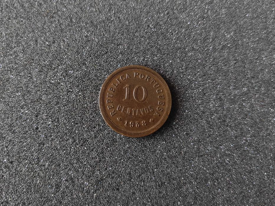 Moeda 10 Centavos 1938 - Excelente