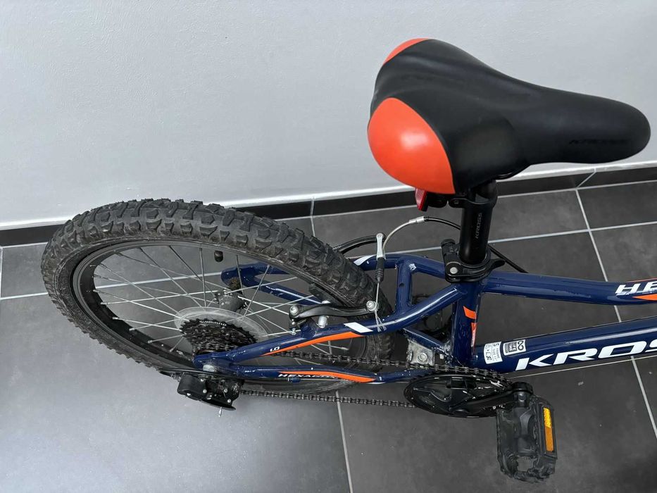 Rower dziecięcy 20 cali KROSS Hexagon MINI 1.0 granatowy