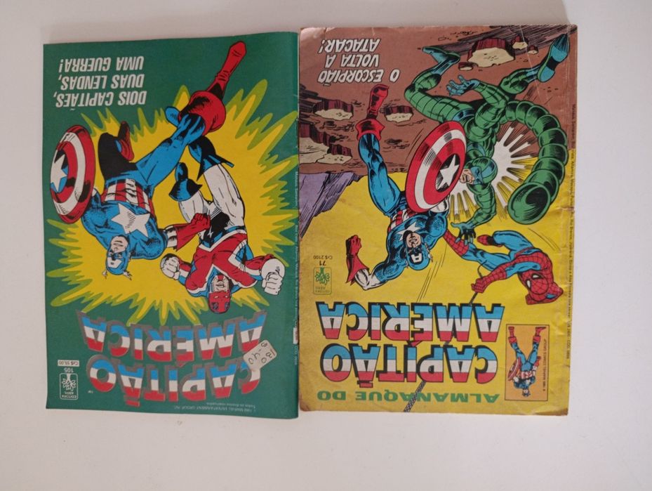 Capitão América, BD Vintage