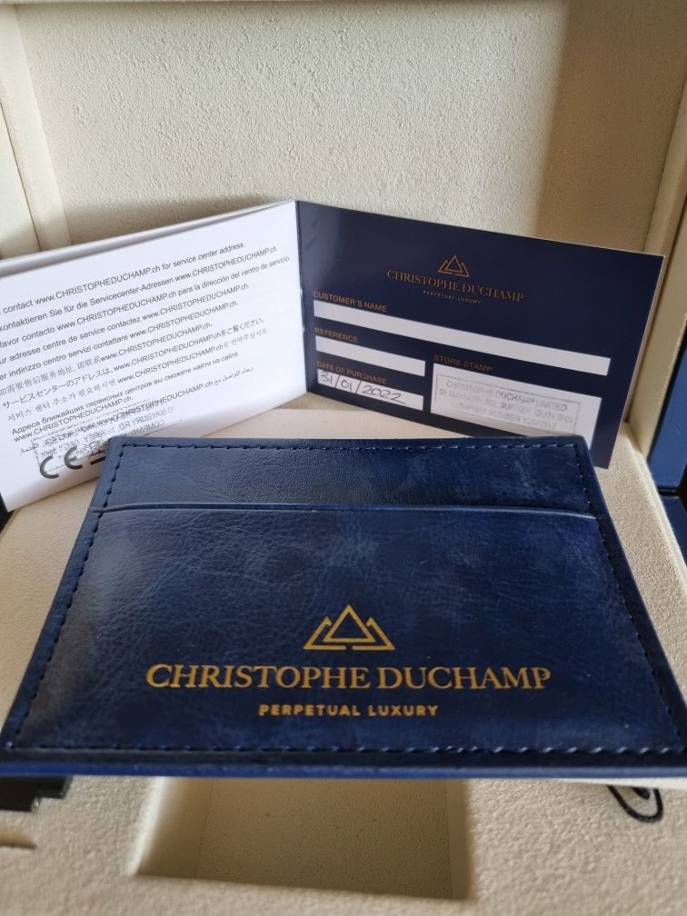 Szwajcarski zegarek męski Christophe Duchamp Mod. CD7101-2