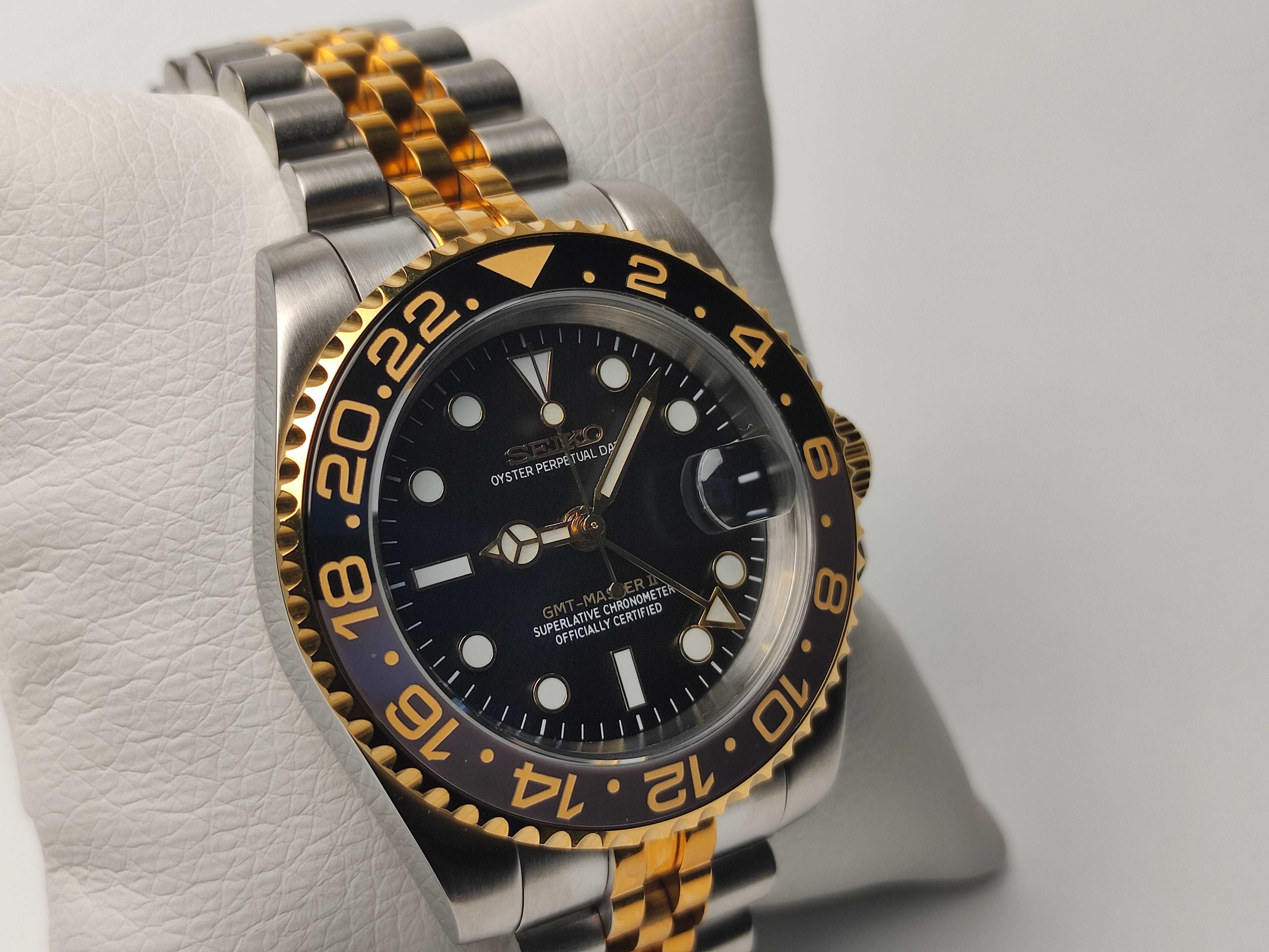 Seiko MOD у стилі GMT-Master II