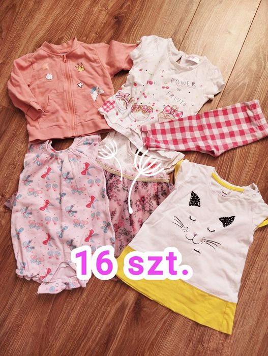 Zestaw ubranek wiosenno-letnich rozm. 74