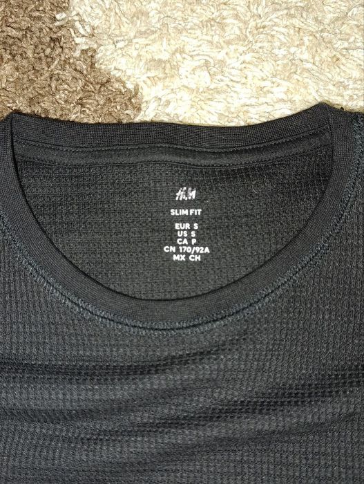 Светр чорний чоловічий H&M