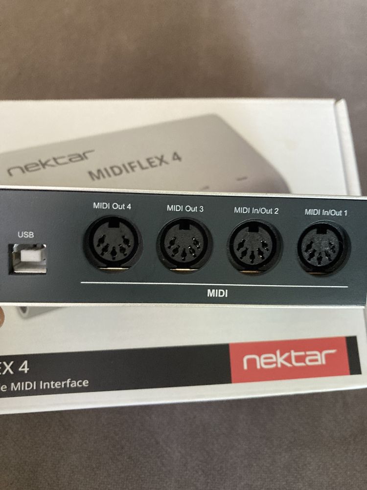Interface Midi Usb - Nektar Midifkex 4
