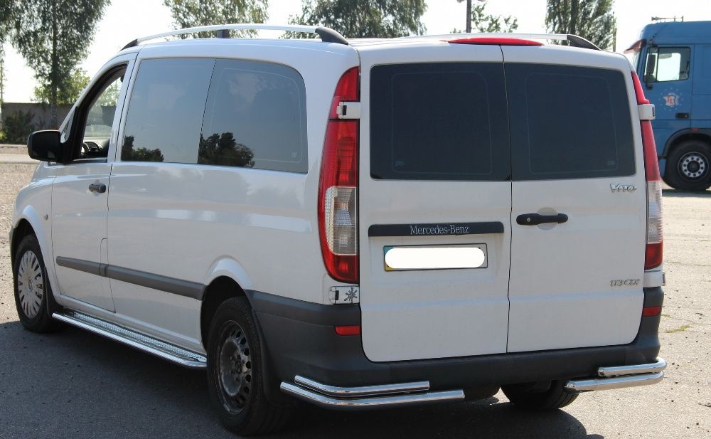 Кенгурятник-Труби- Пороги- Мерседес Вито 638-639, 447, Спринтер