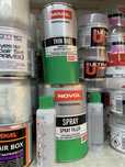 Шпатлівка рідка ТМ “NOVOL” (spray filler)