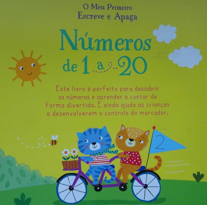 O Meu Primeiro Escreve e Apaga - Números de 1 a 20 (3 a 5 Anos)