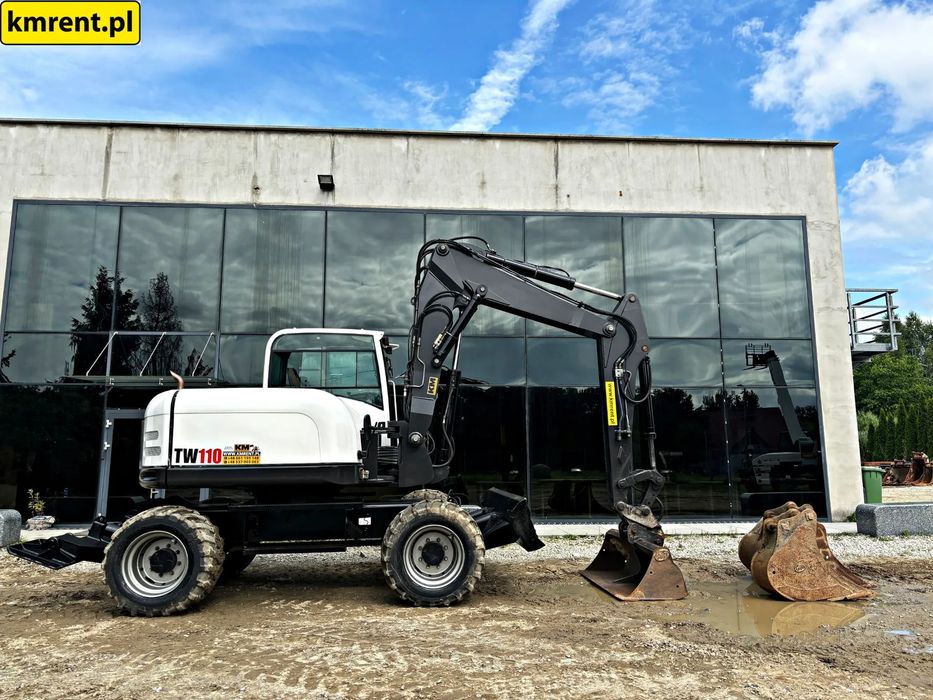 Terex TW110 KOPARKA KOŁOWA 2007R. | 98 KOMATSU PW 110 LIEBHERR 311 TAK