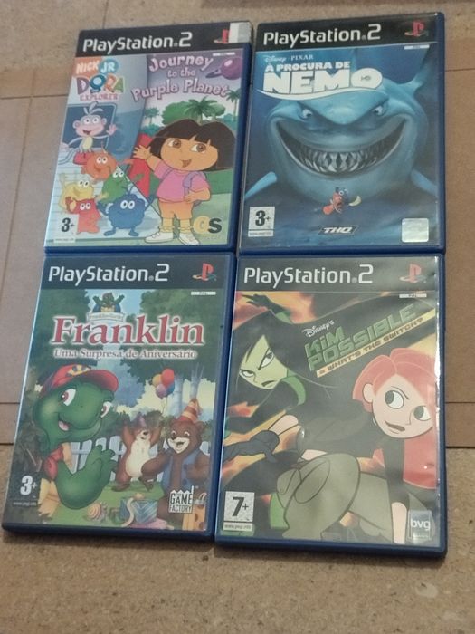 Playstation 2 Lote Jogos Infantis