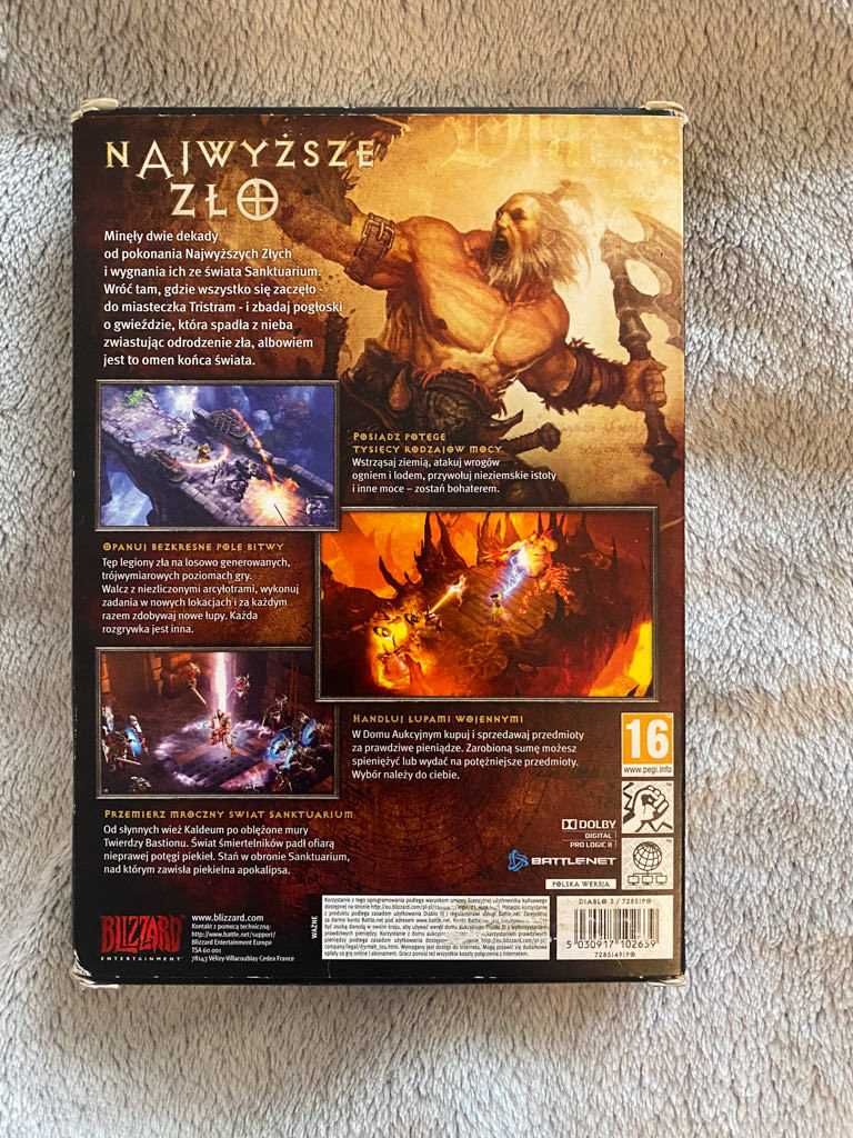 Diablo 3 PC wersja pudełkowa