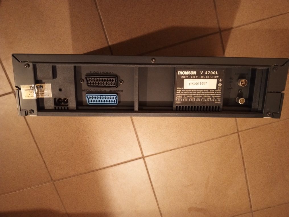 Magnetowid Thomson V 4700L. Wysyłka. Okazja!!! Polecam!!!
