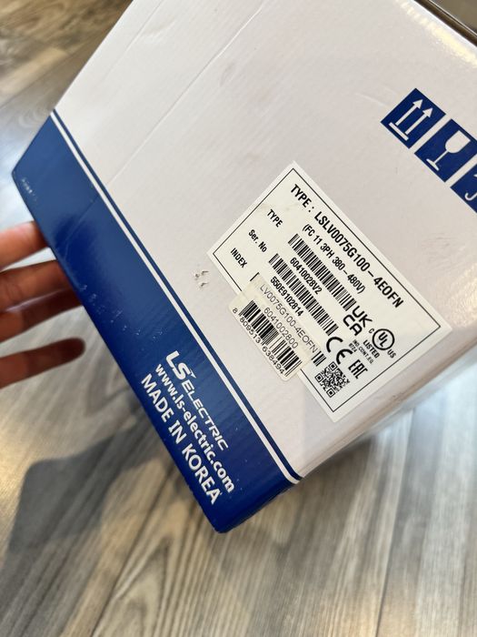 FALOWNIK LG G100 - LSLV0075G100-4EOFN (P: 7.5KW, U: 3X400V, I: 16A